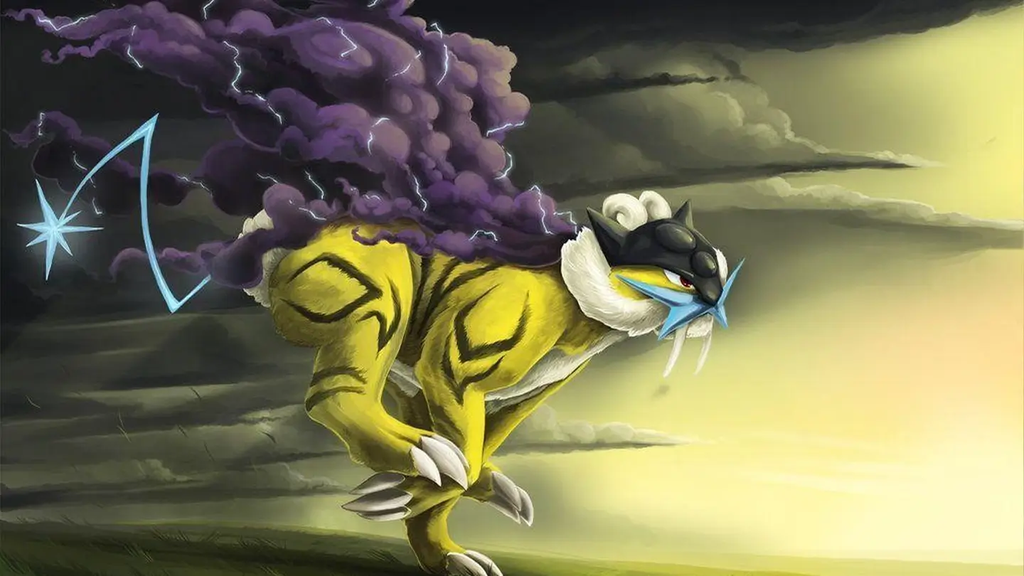 Shadow Raikou in Legendary Raids