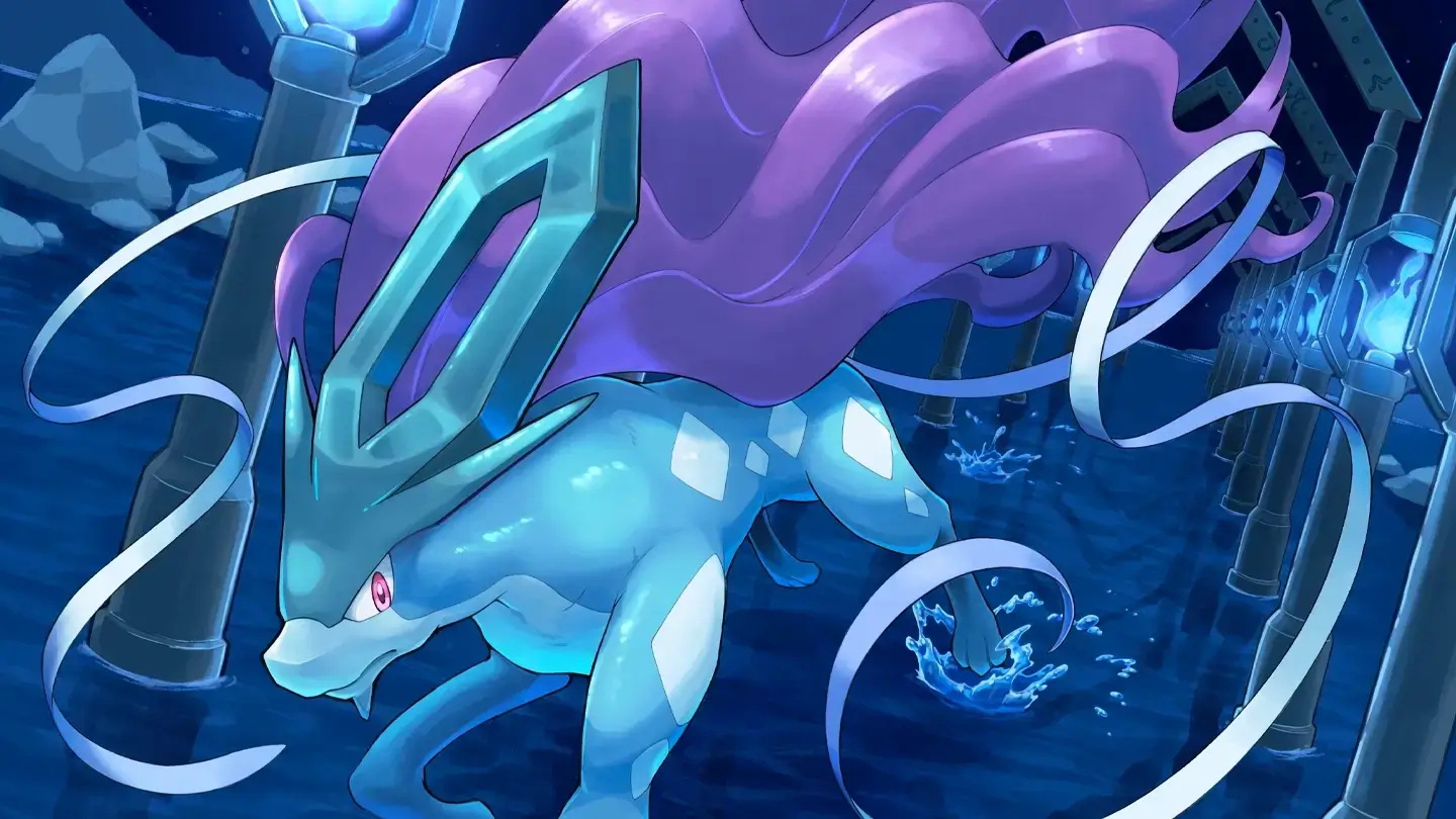 Shadow Suicune in Legendary Raids